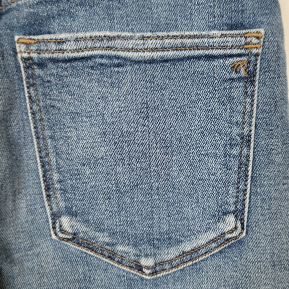 Madewell Slim Wide Leg Crop Jeans Size 25 - Picture 10 of 11